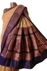 Exclusive Classic Contrast Handloom Tussar Silk Saree